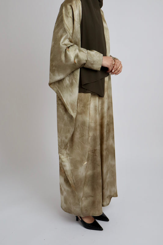 Marble Abaya | Olive