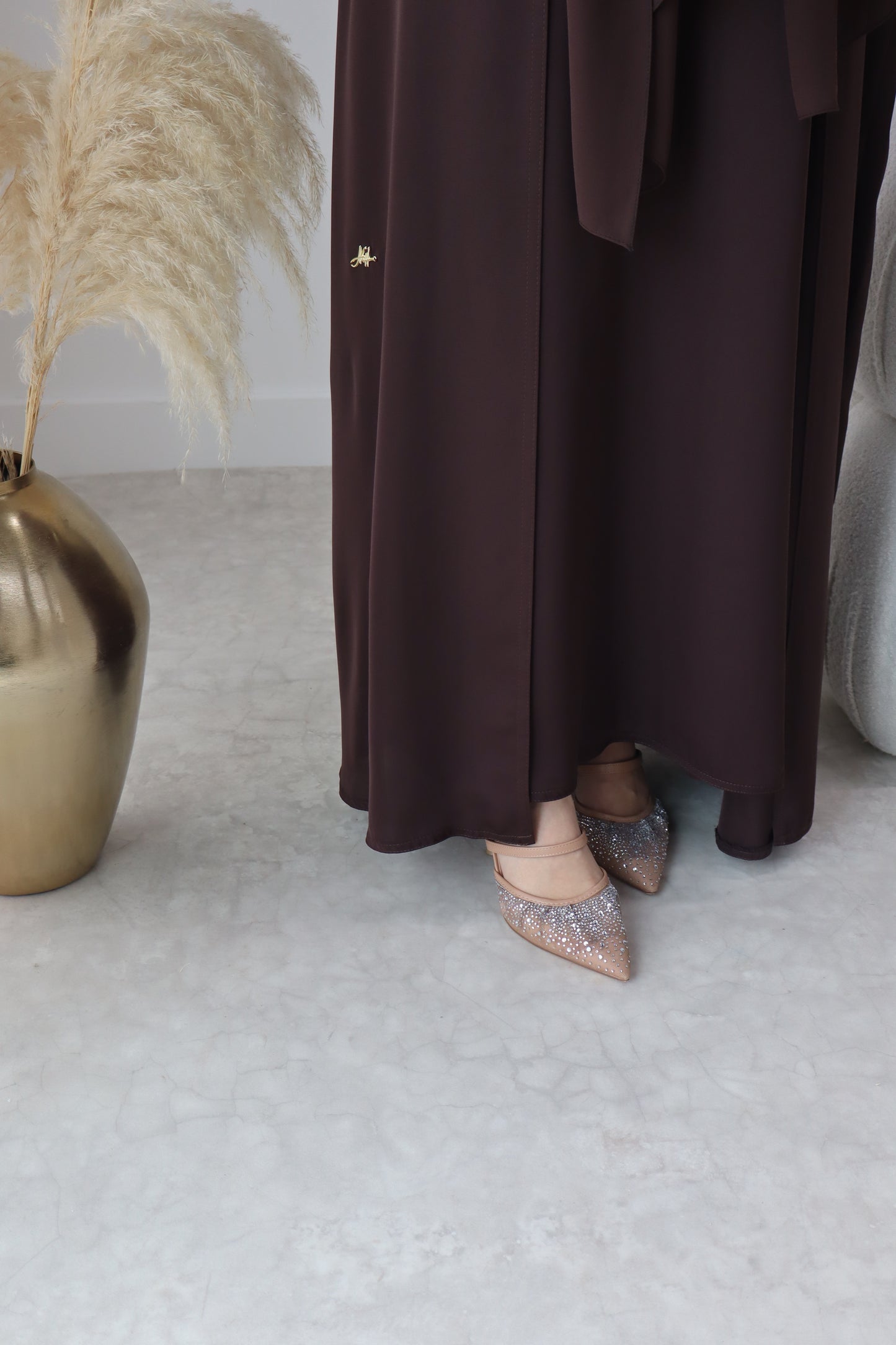 Abaya Set | Chocolate Brown