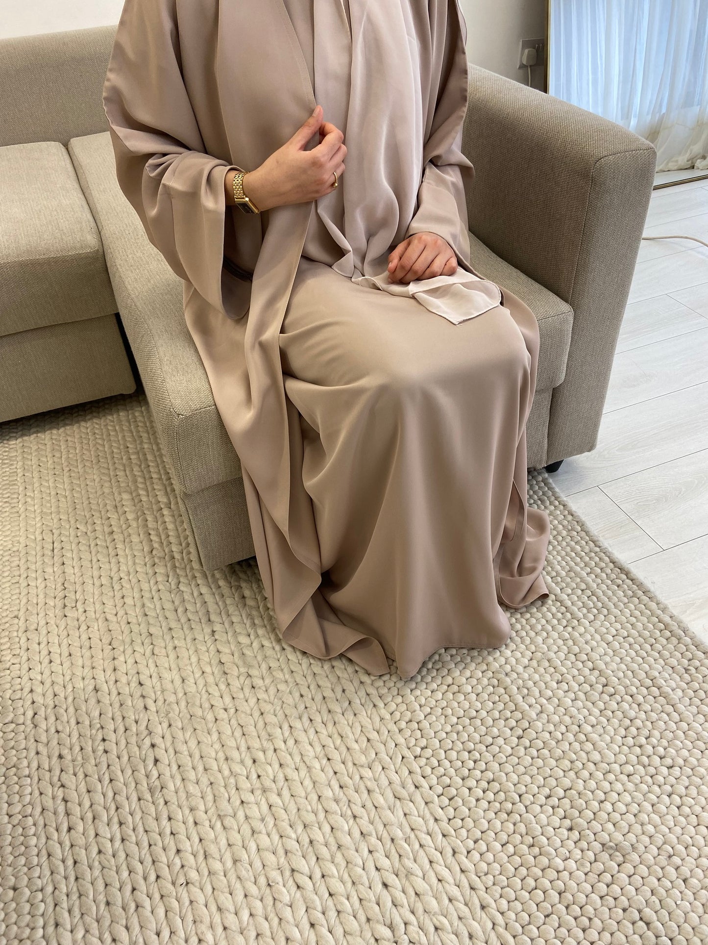 Abaya Set | Oat