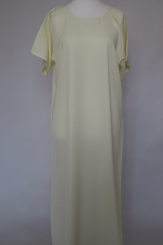 Cream Slip Dress