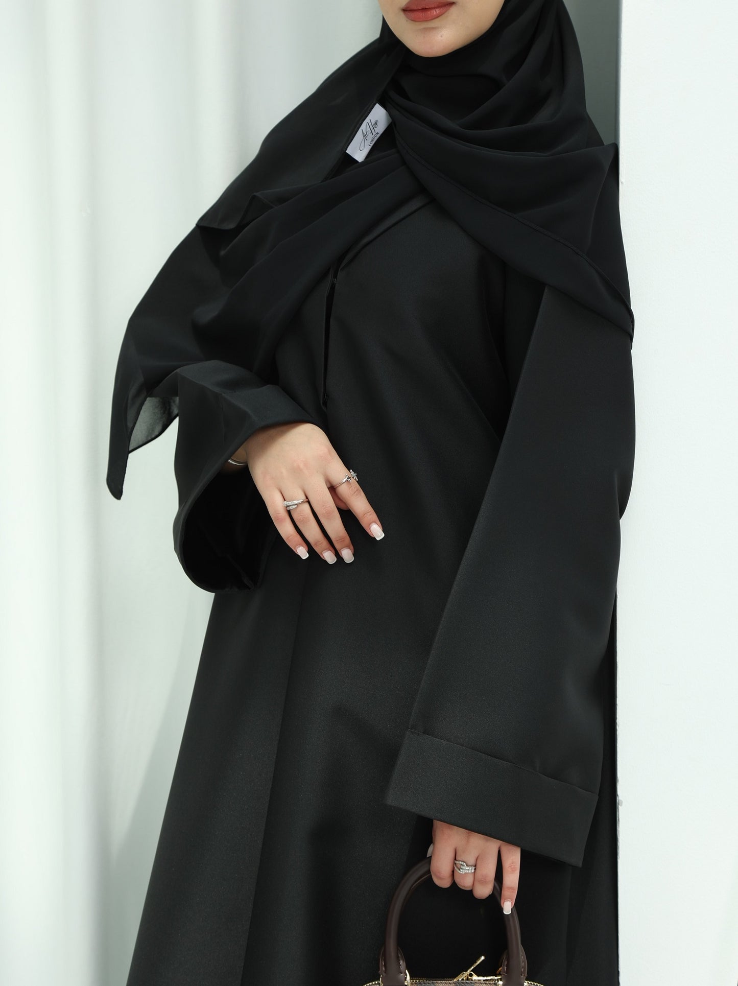 Structured Blazer Abaya | Black