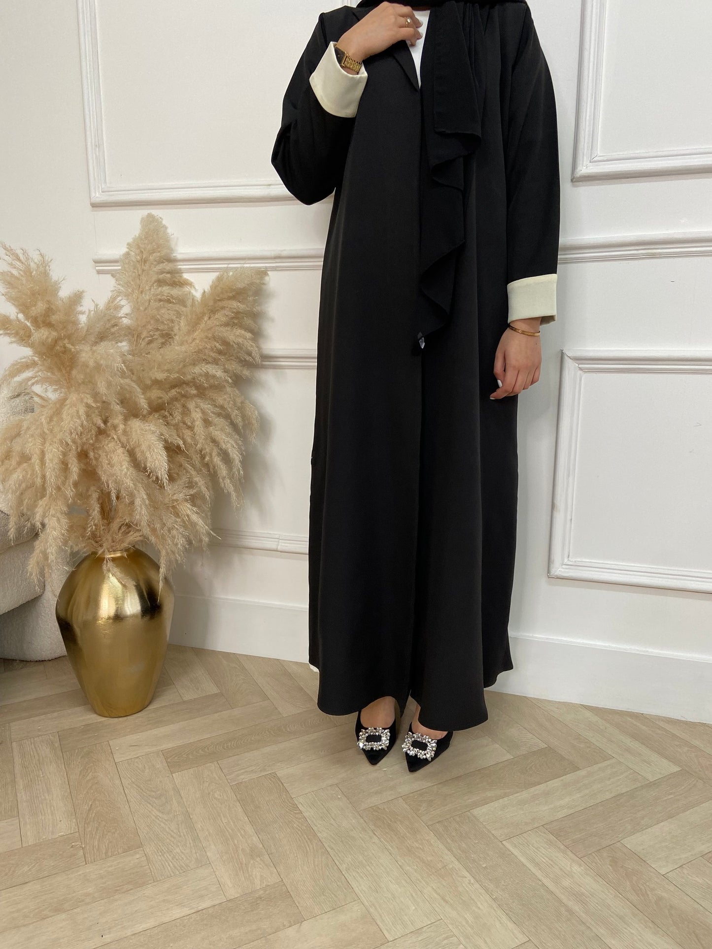 AH100 ABAYA / BLACK