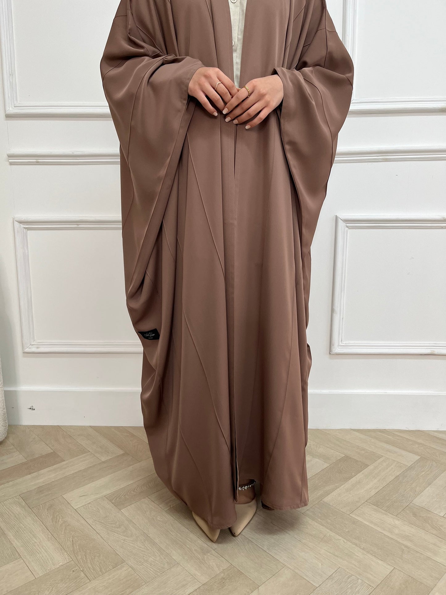 AH109 OPEN ABAYA / ROCK