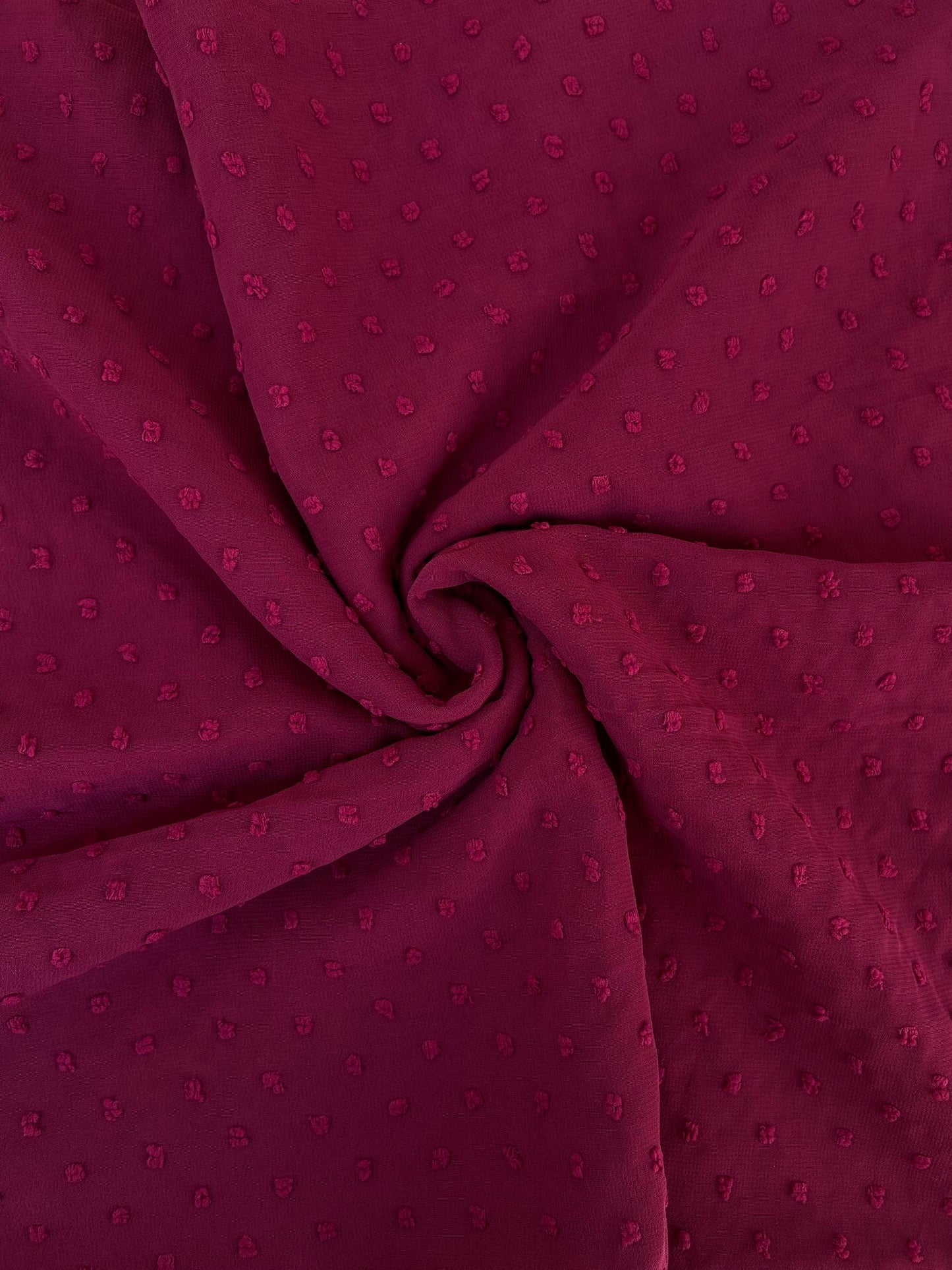 Purple Chiffon Plumetis Hijab