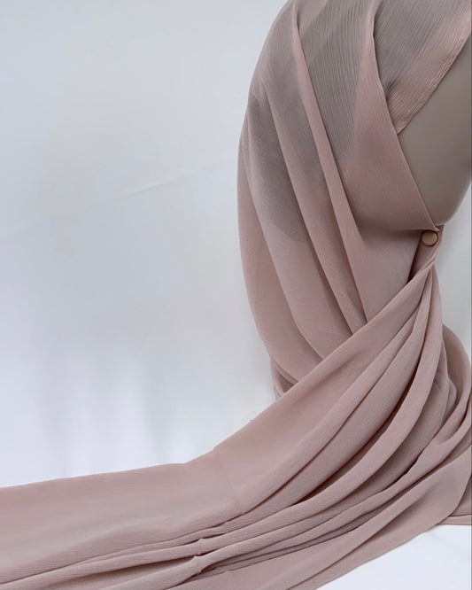 Dust Crinkle Chiffon Hijab