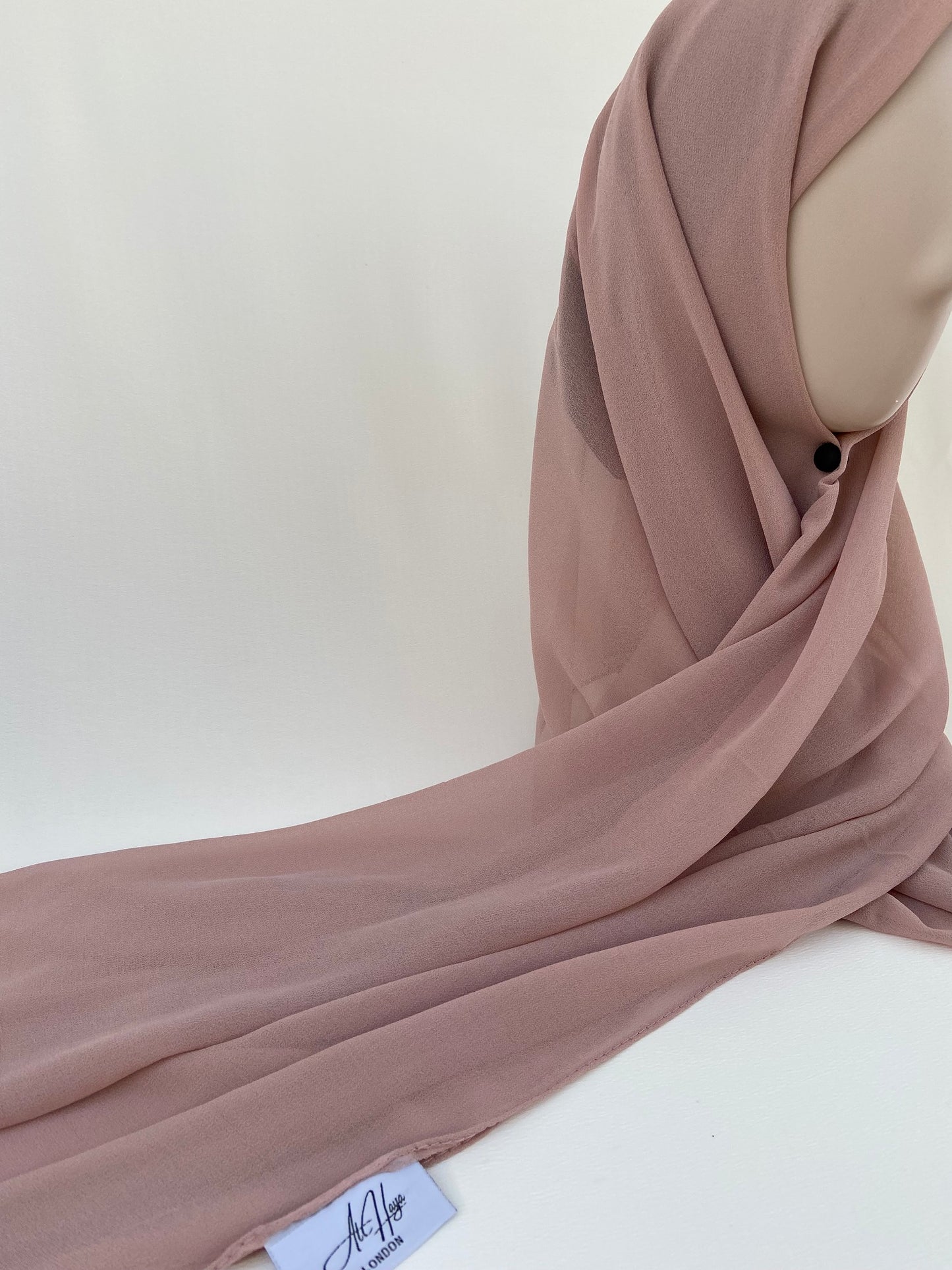 Dusty Beige Chiffon Hijab