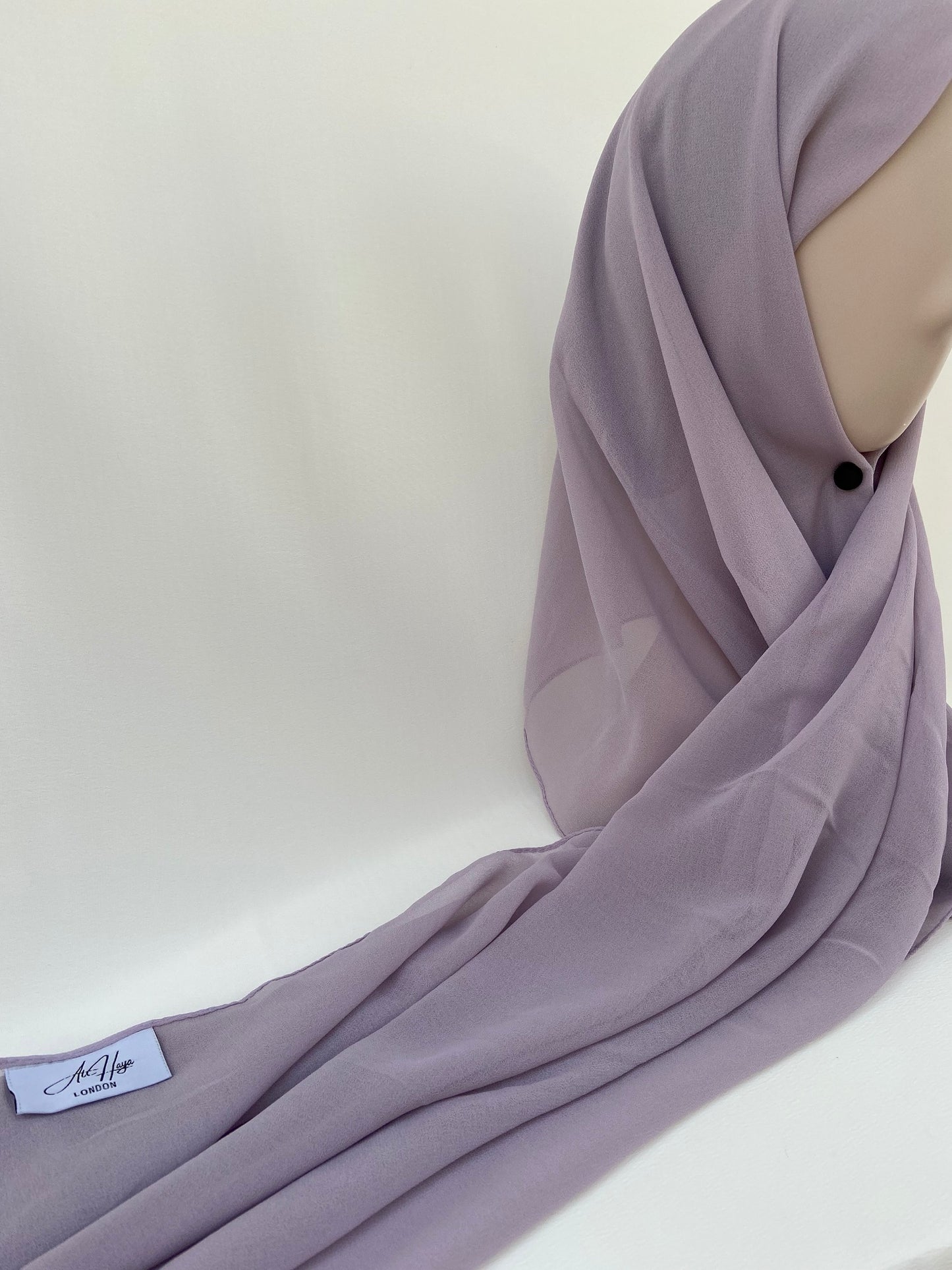 Lavender Chiffon Hijab