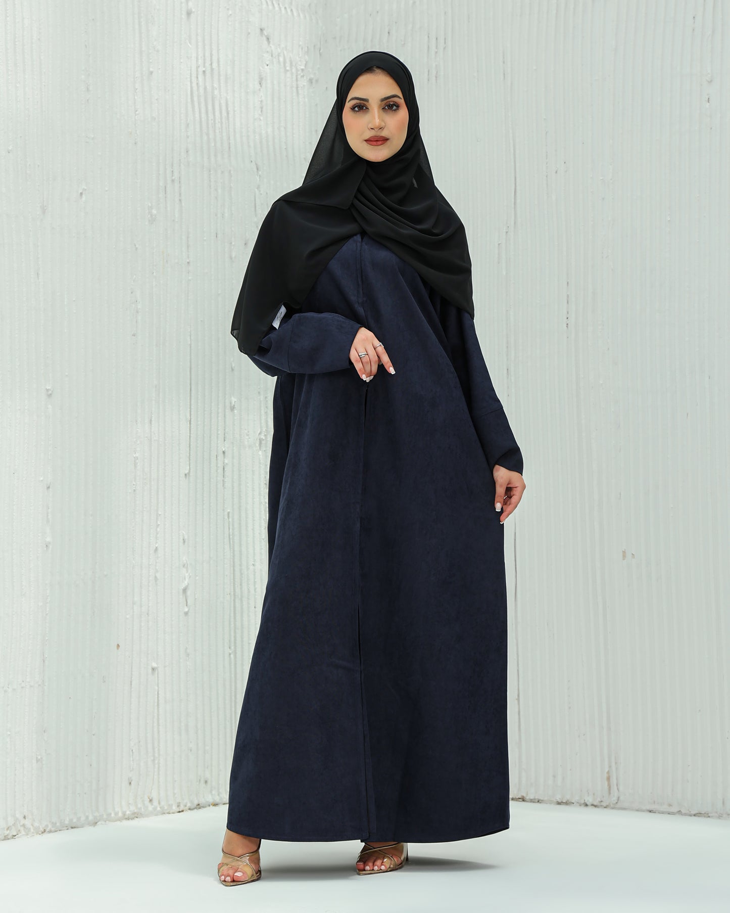 Autumn Essential Abaya | Navy Blue