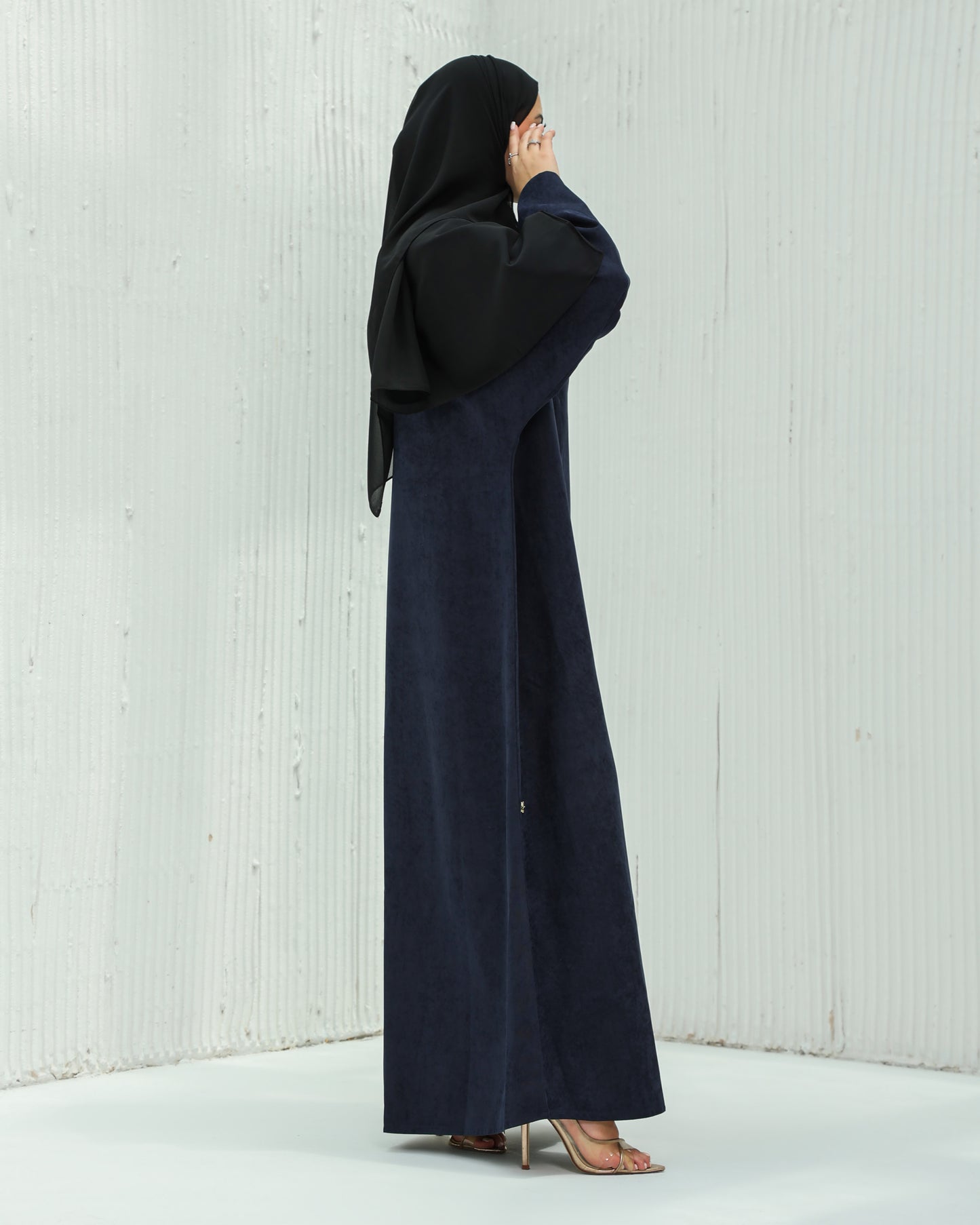 Autumn Essential Abaya | Navy Blue