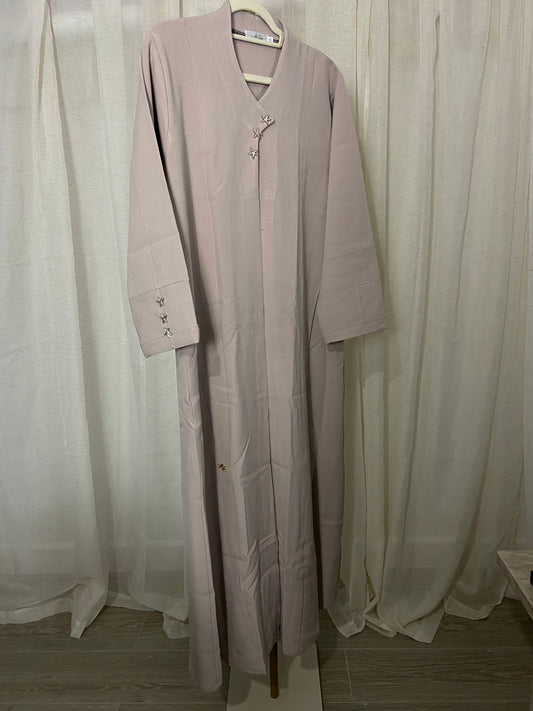 Pink Detail Abaya