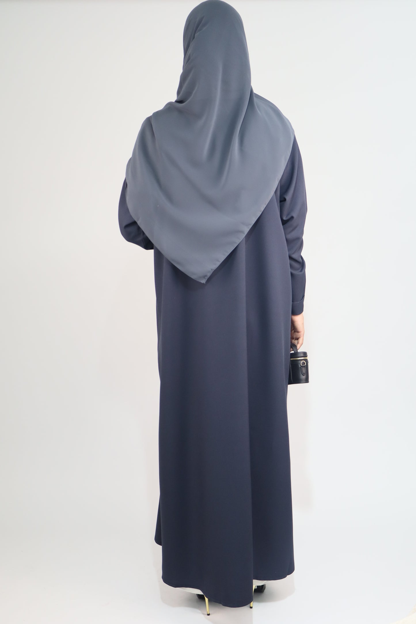 Classic Blazer Abaya | Navy Blue