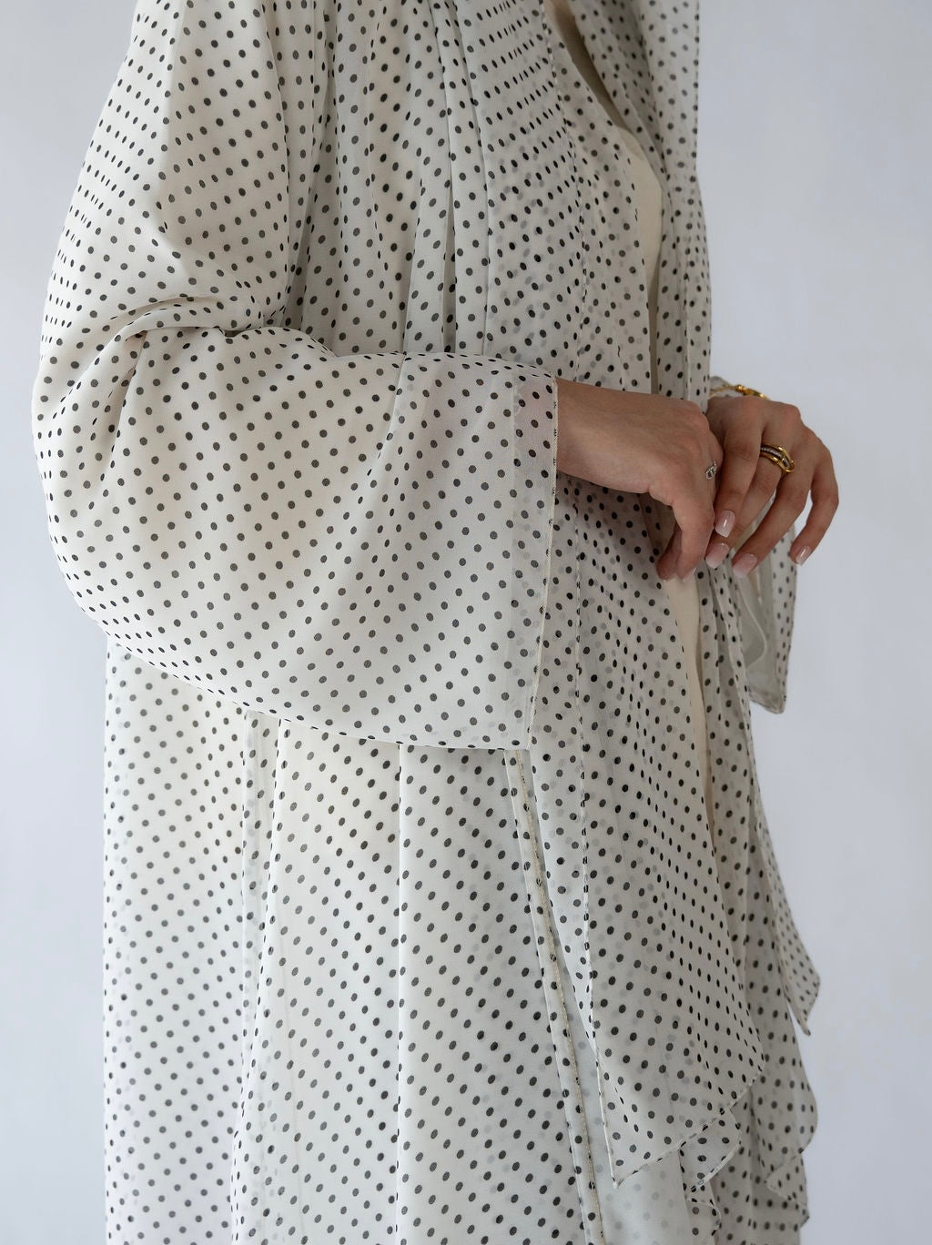 Polka Dot Abaya