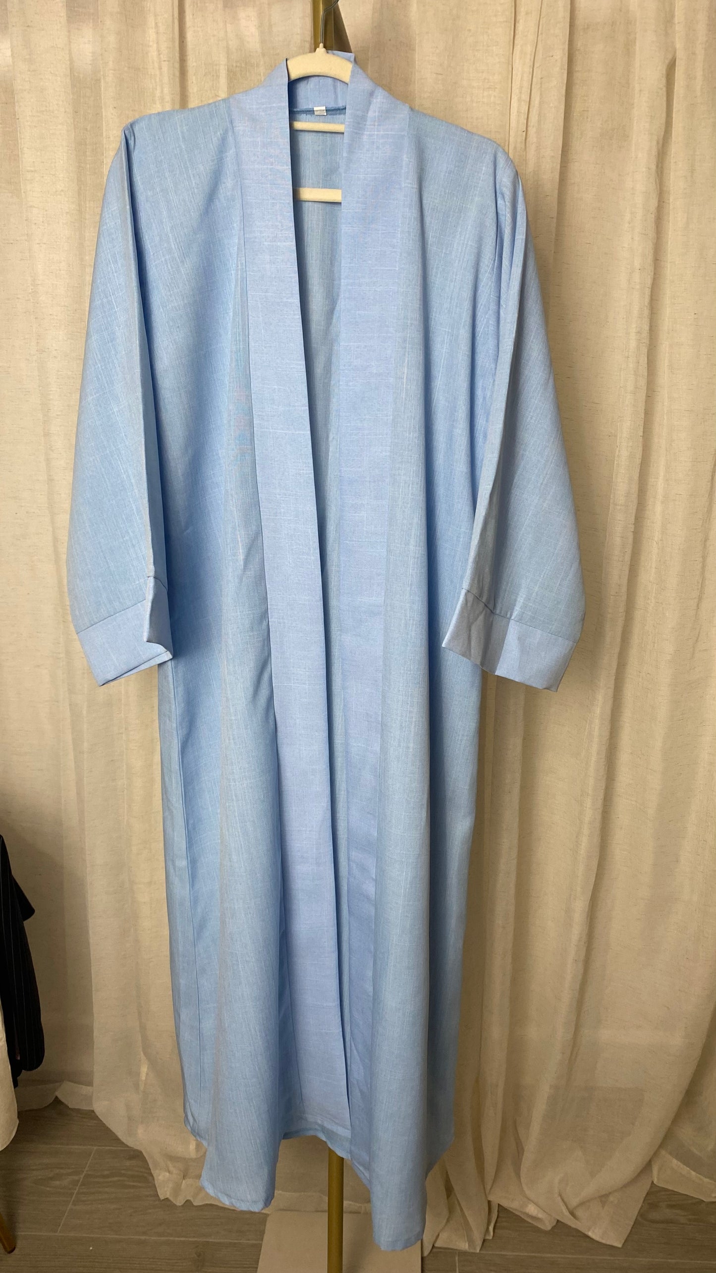 Soft Blue Abaya