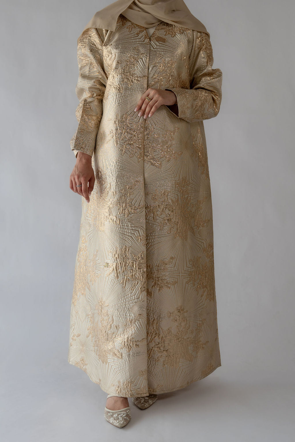 Luxe Gold Abaya