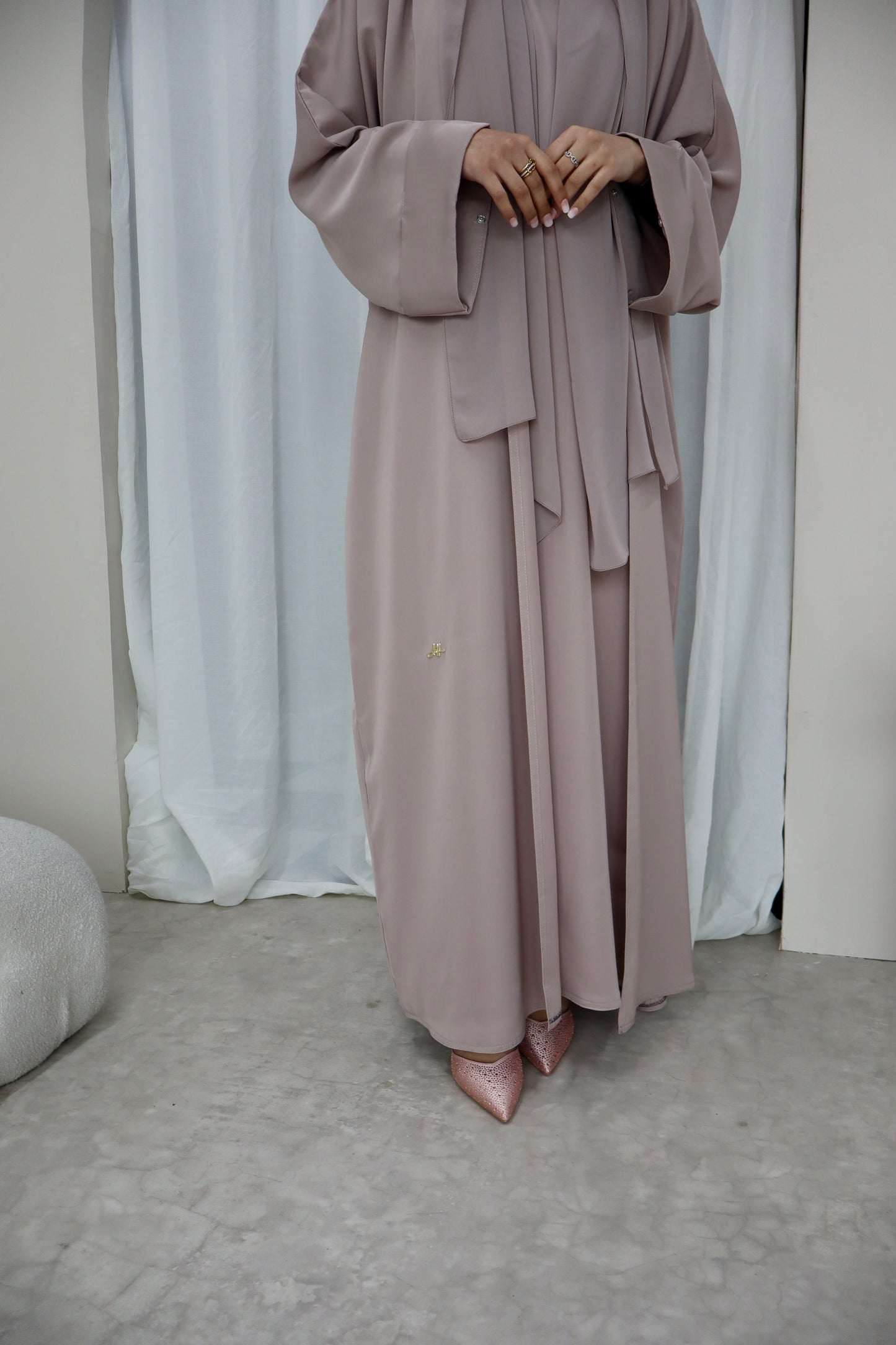 Abaya Set | Soft Pink