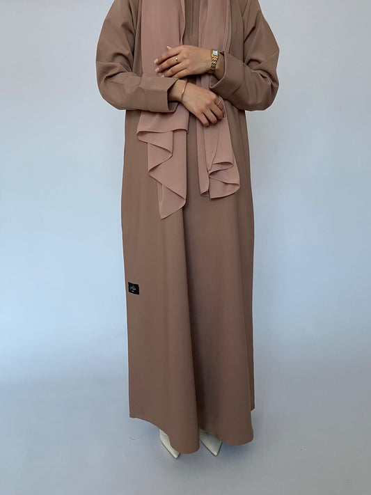 AH104 ABAYA / NUDE