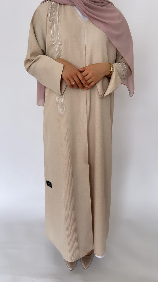 AH113 ABAYA | PINK BLOSSOM