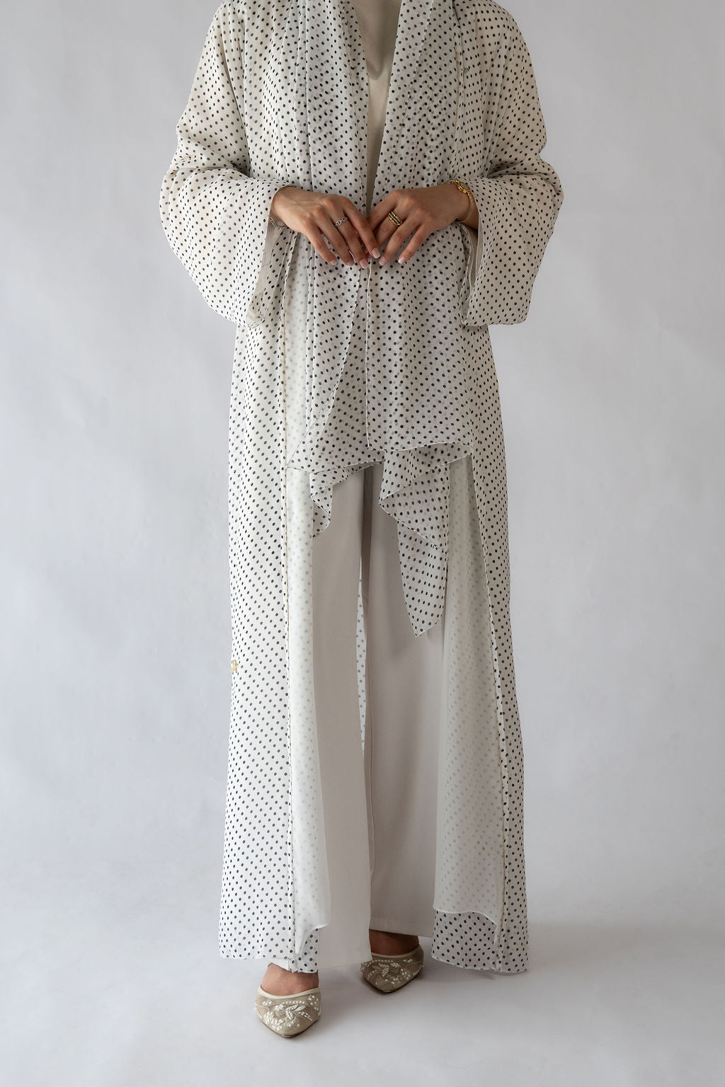 Polka Dot Abaya