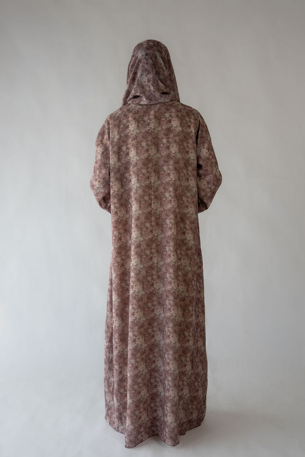 Mauve Bloom Abaya