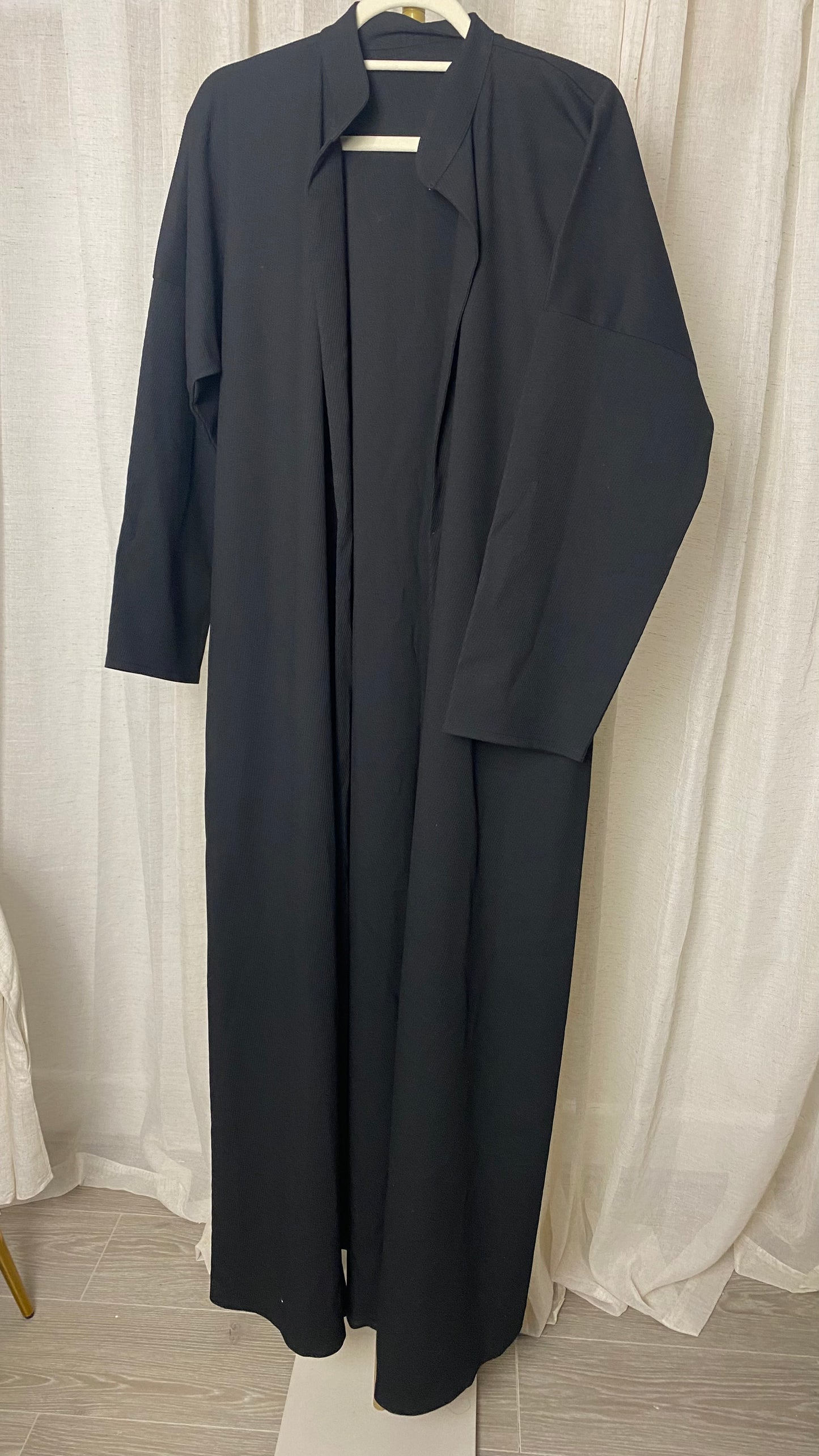 Thick Black Abaya