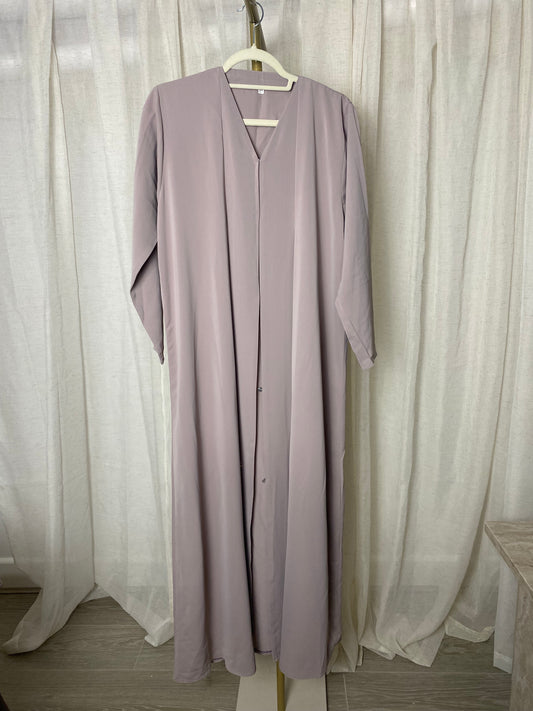 Pink Pleat Abaya