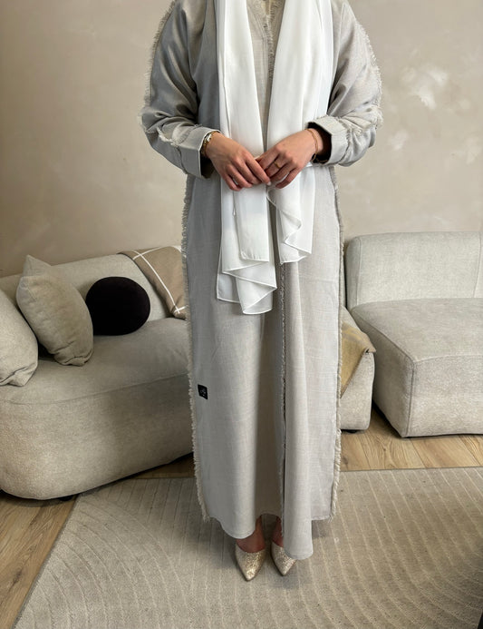 AH105 ABAYA / PEARL