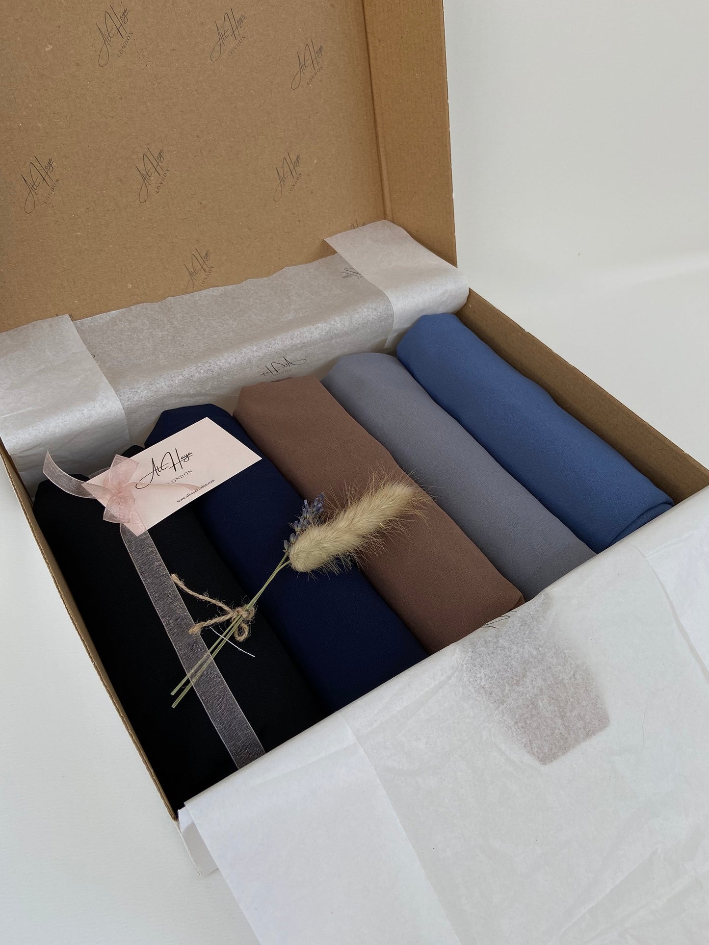 Midnight Blues Hijab Gift Box