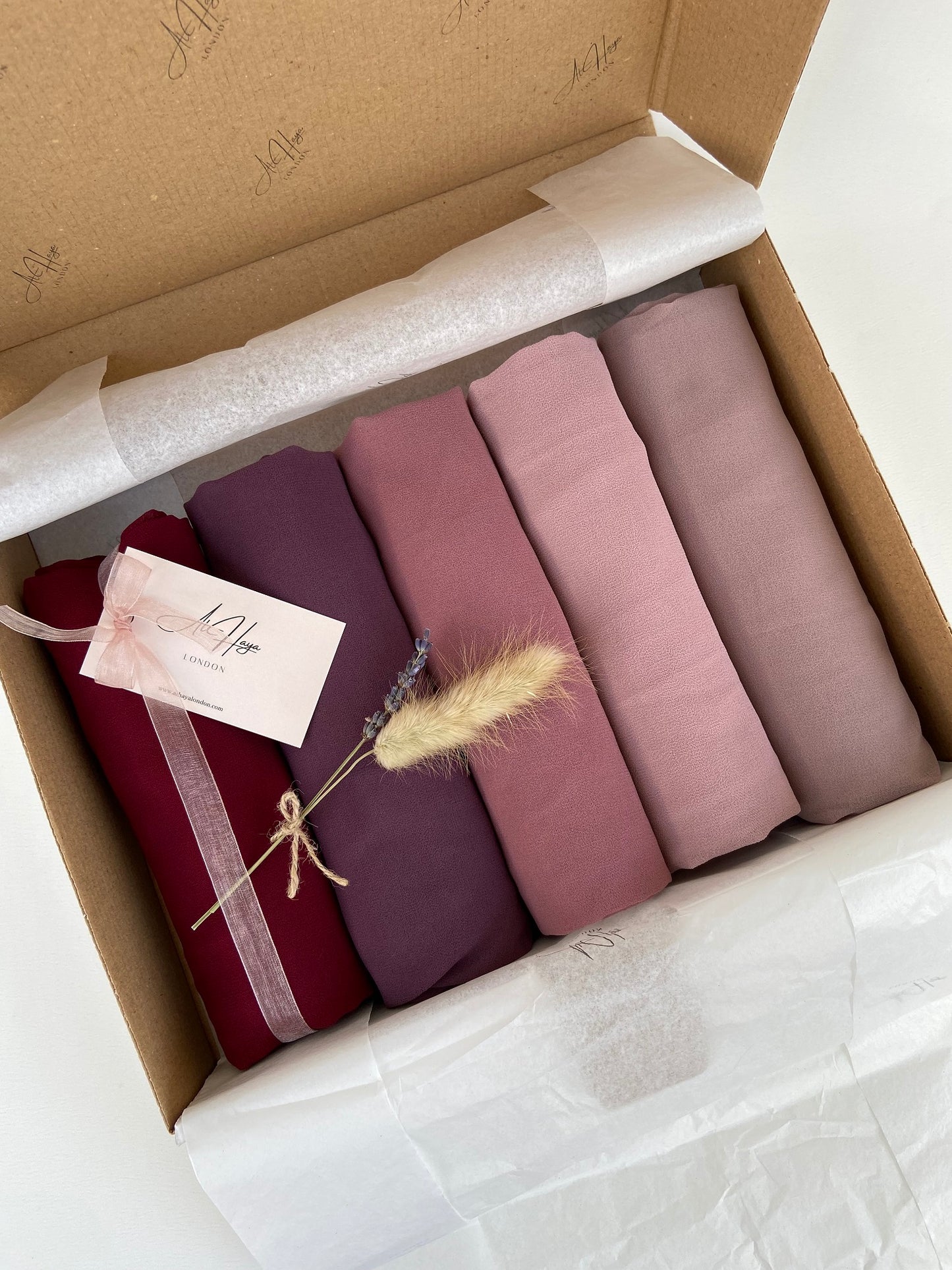 Berry Hijab Gift Box