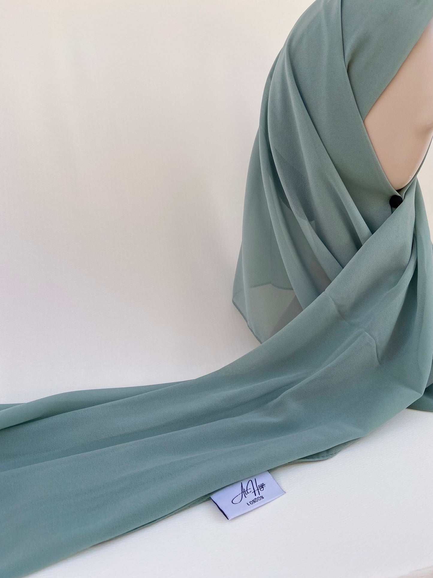 Teal Premium Chiffon Hijab